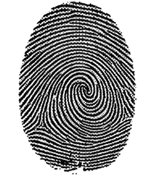Halftone fingerprint